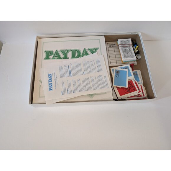 1999 Parker Brothers PayDay Board Game- Vintage Board Game- Family Game Night - Picture 4 of 4